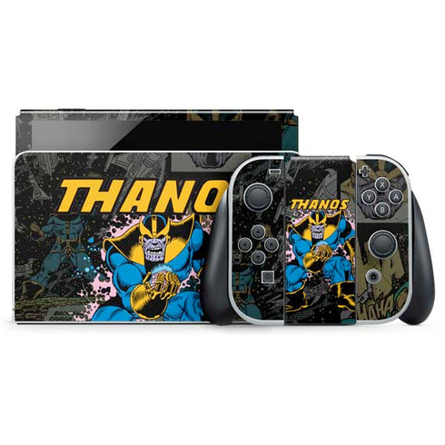 Marvel Classic Comics Thanos Nintendo Skins